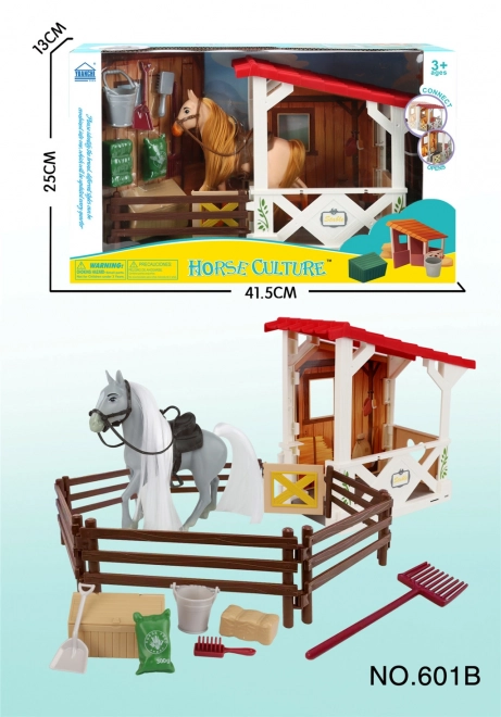 Stalla con cavallino