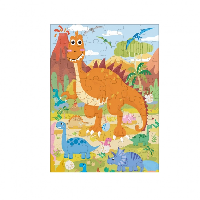 Puzzle Dinosauri 48 Pezzi