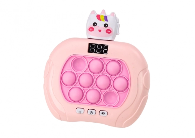 Gioco Pop-It Unicorno Luci e Suoni Rosa