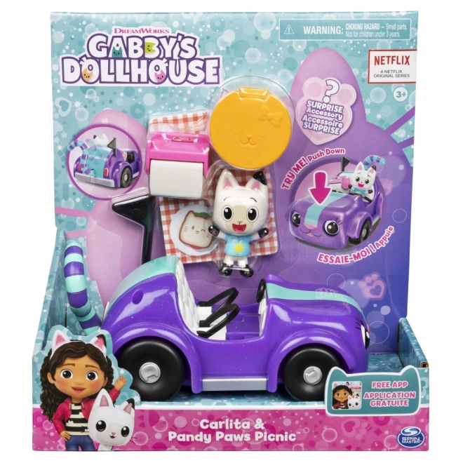 Veicolo di GABBY'S DOLLHOUSE con personaggio