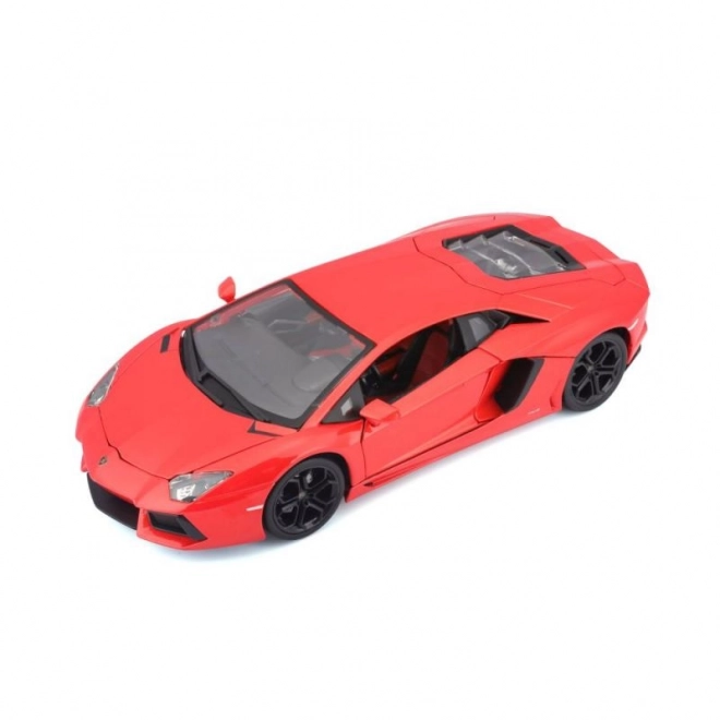 Lamborghini Aventador LP700-4 Plus in metallo arancione metallizzato