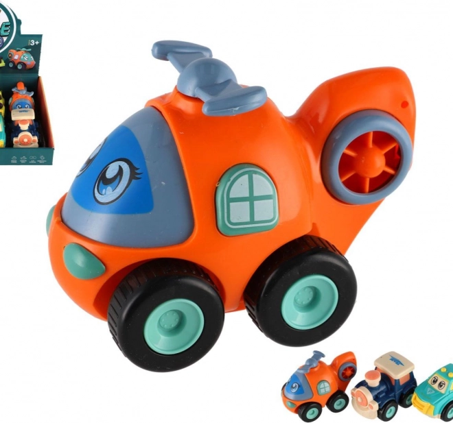 Veicolo in plastica a inerzia per bambini