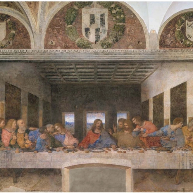 Puzzle CLEMENTONI Museum Collection: L'Ultima Cena 1000 pezzi