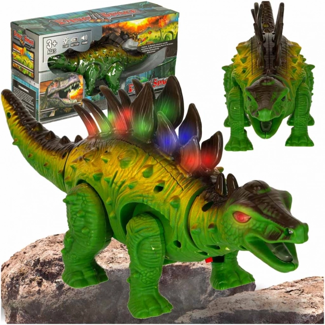 Giocattolo interattivo Dino Stegosaurus a batteria