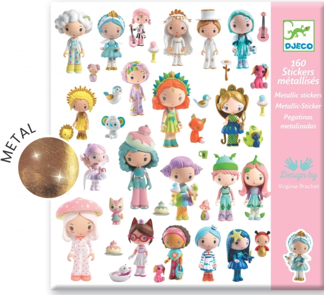 Adesivi Metallici DJECO Tinyly