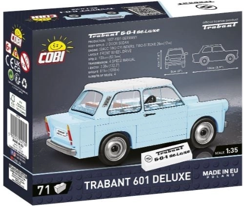 Auto in blocchi Trabant 601 Deluxe