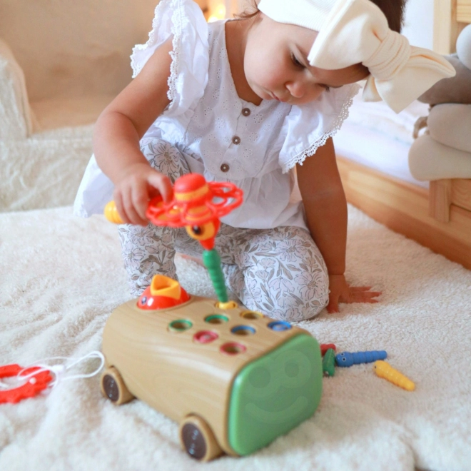 Gioco di abilità con picchio e martello WOOPIE 3 in 1 per bambini