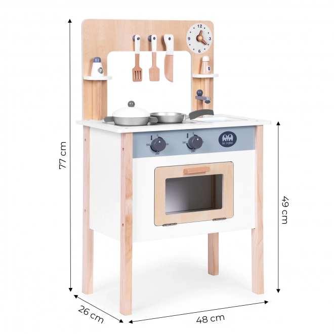 Cucina per bambini con 8 accessori ECOTOYS