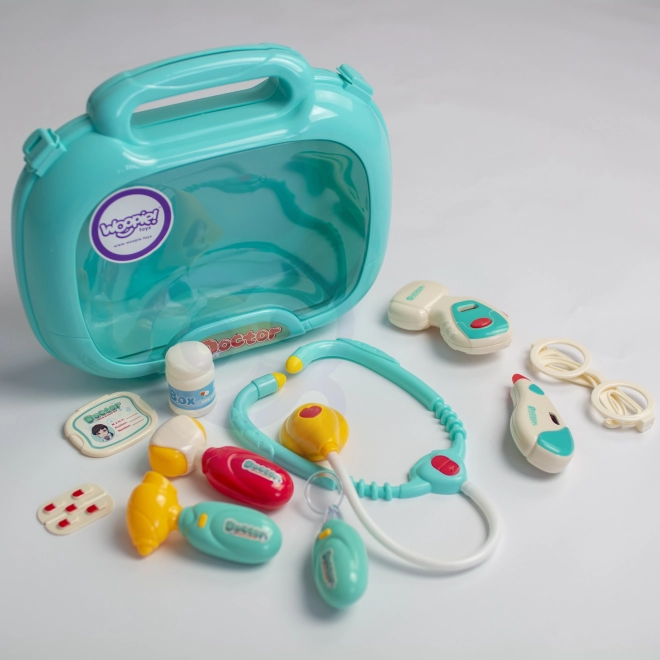 Set del Piccolo Medico Woopie con luce e suono