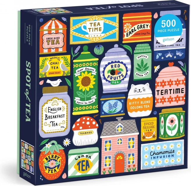 Puzzle quadrato Collezione di tè 500 pezzi