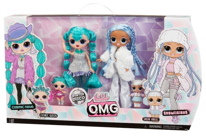 L.O.L. Surprise Omg Winter Disco Set Cosmic Nova e Snowlicious