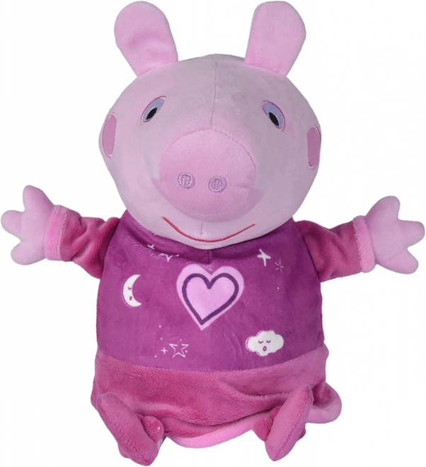 Peppa Pig peluche 2-in-1 con ninna nanna e luce