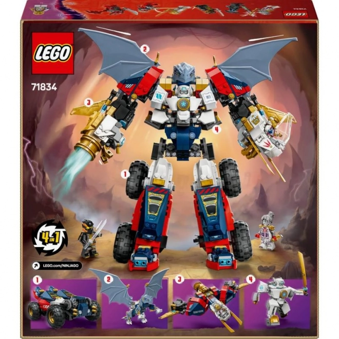 Set Lego Ninjago Ultramech Multifunzione di Zane