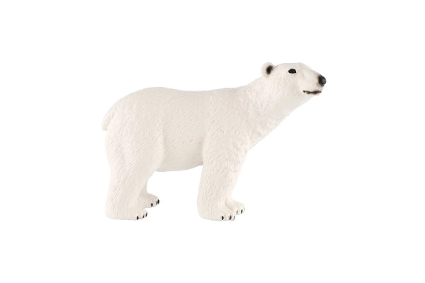 Orso polare Zooted plastica 10 cm in sacchetto