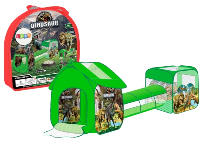 Parco Giochi 3 in 1 Tenda Dinosauri