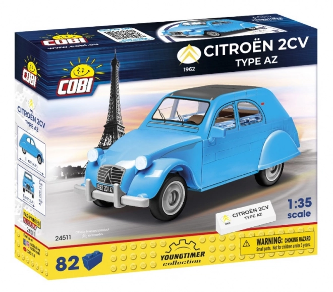 Modellino Citroen 2CV AZ 1962 in Scala