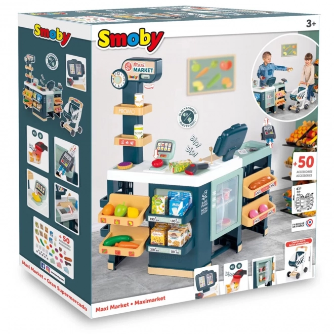 Supermercato Bambini SMOBY con Cassa Elettronica