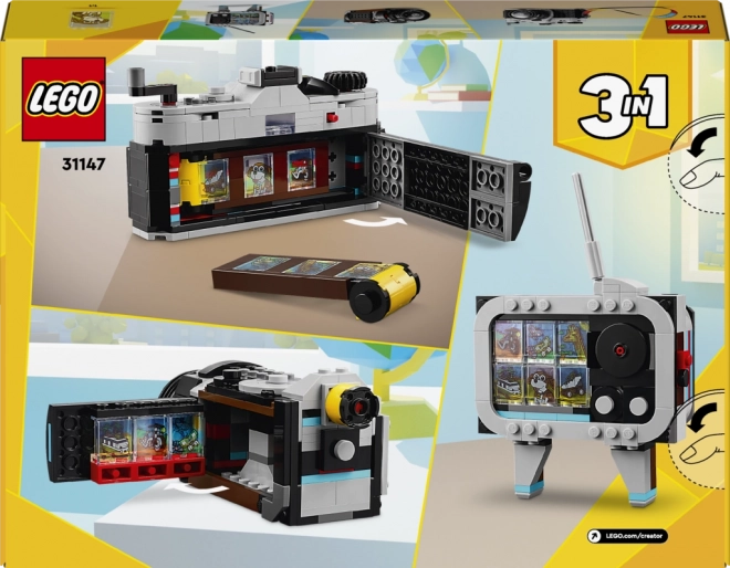 LEGO Creator Fotocamera Retrò 3 in 1