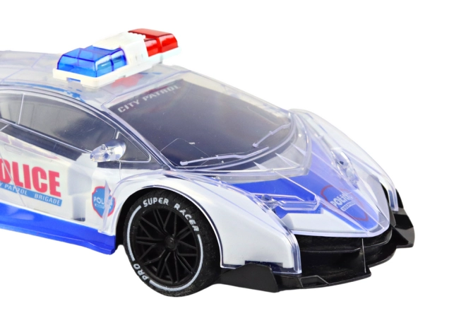 Design sportivo della polizia in scala 1:16