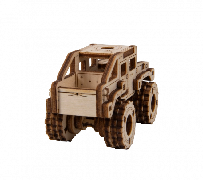 Puzzle 3D in legno Monster Truck