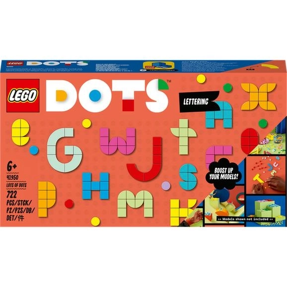 Inondazione di DOTS lettere LEGO