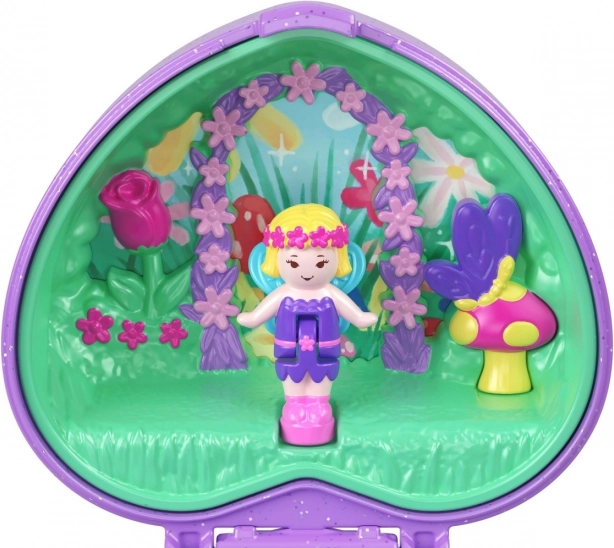 Figure Polly Pocket Set con Anello, Fata