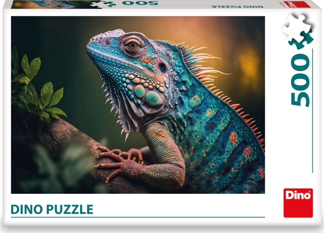 Puzzle Dino Iguana 500 pezzi