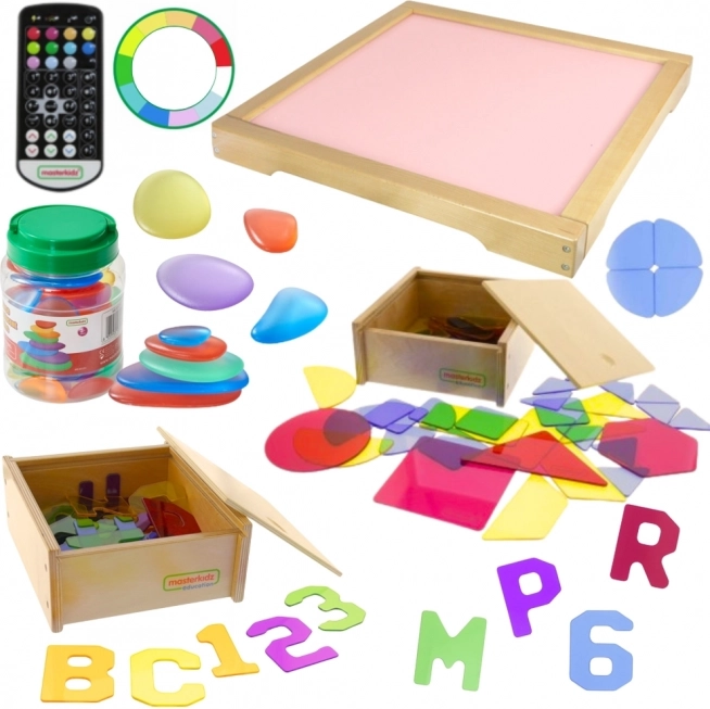 Pannello Luminoso LED con Telecomando e Accessori - MASTERKIDZ