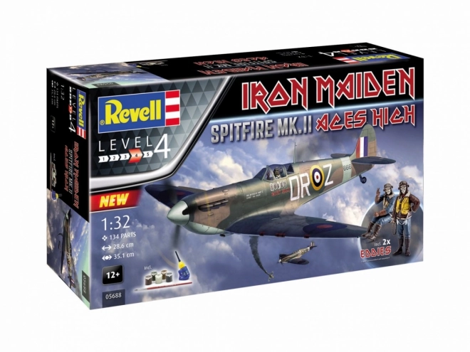 Modello Iron Maiden Spitfire MK.II Aces High