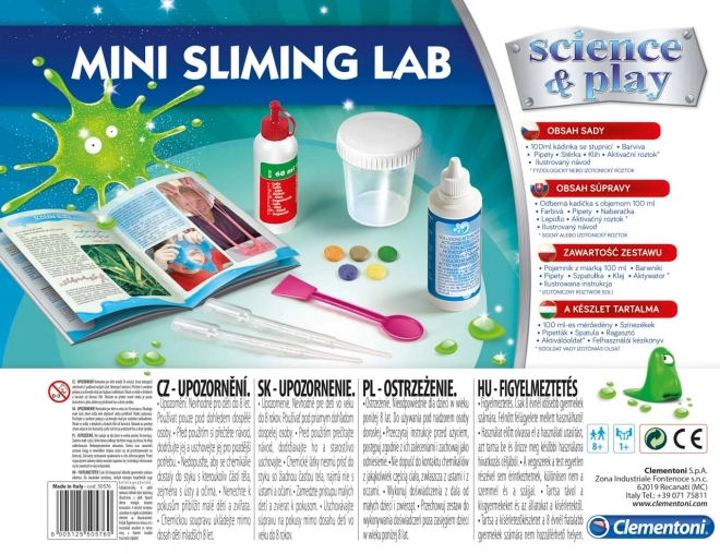 Clementoni Scienza&Giochi Piccolo Laboratorio di Slime