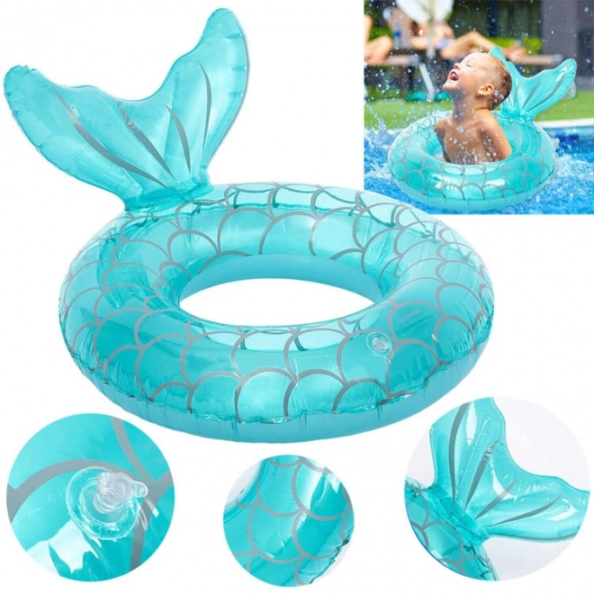 Anello gonfiabile per bambini Sirena 60cm