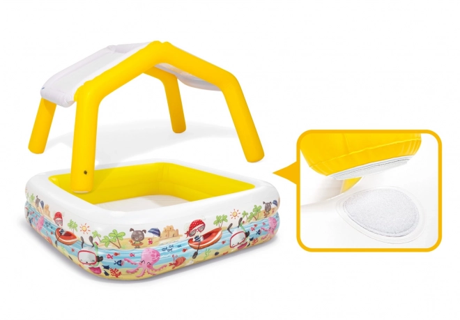 Piscina Gonfiabile per Bambini con Tetto Intex