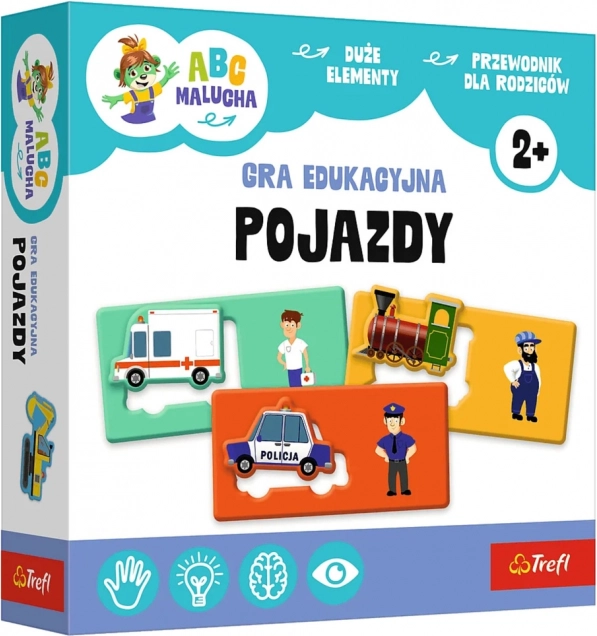 gioco - veicoli ABC per i più piccoli - Trefl