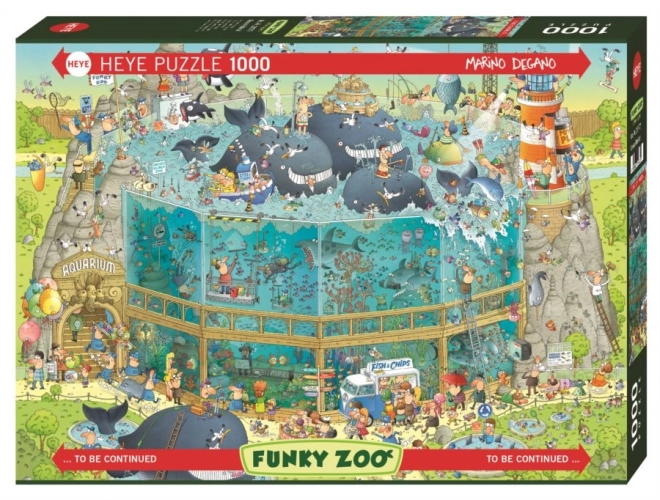 Puzzle Heye zoo in Cantiere ocean 1000 pezzi