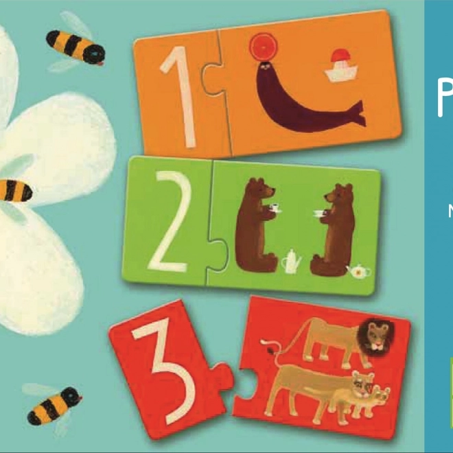 Puzzle Duo Numeri DJECO