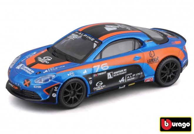 Modellino da corsa Alpine A110 Cup in scala 1:43