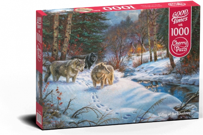 Puzzle Paesaggio Notturno Cherry Pazzi 1000 Pezzi