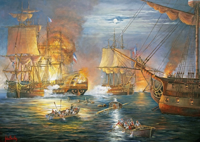 Puzzle Alipson la Battaglia del Nilo 1000 Pezzi