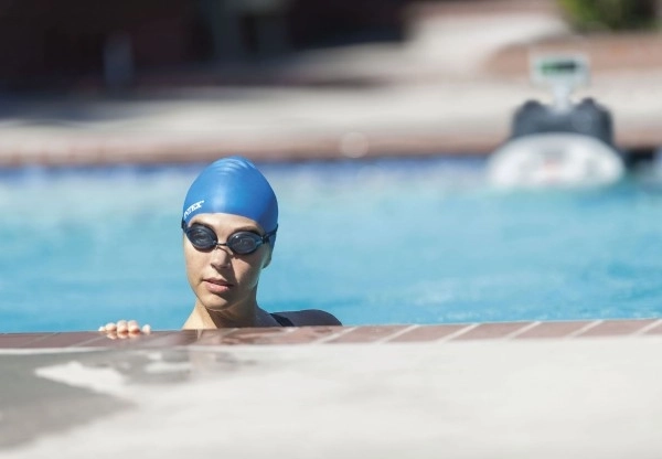 Cuffia da nuoto in silicone 3 colori
