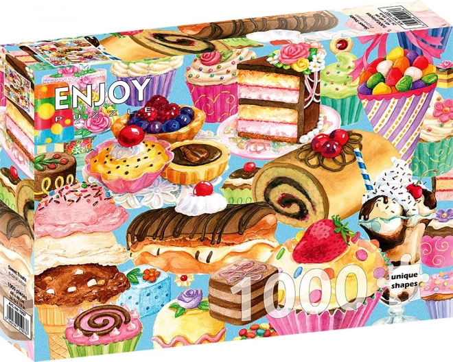 Puzzle 1000 Pezzi Dolci Delizie ENJOY