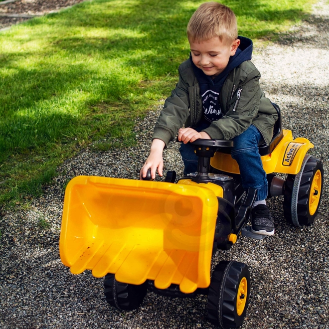 Trattore a pedali con bulldozer Woopie