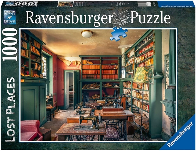 Libreria musicale puzzle 1000 pezzi della collezione Luoghi Perduti