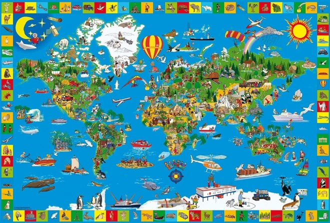 Puzzle Il Tuo Mondo Meraviglioso 200 Pezzi