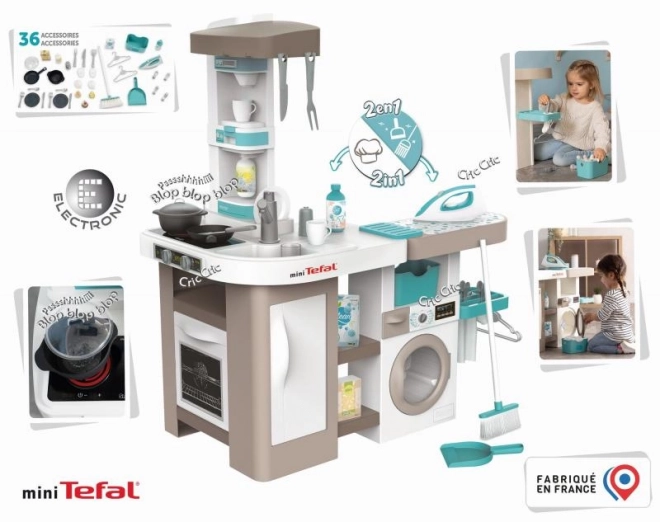 Cucina Tefal con Lavatrice 2 in 1