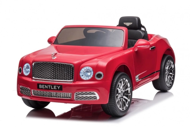 Auto a batteria Bentley Mulsanne rosso metallizzato