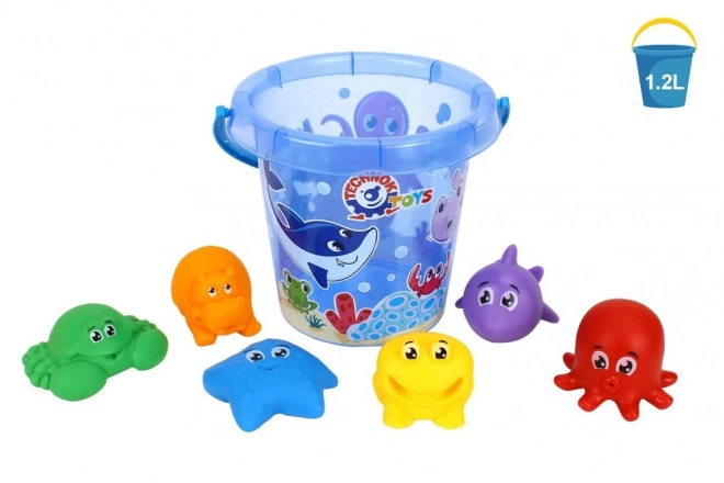 Set da Gioco Sabbia e Acqua Animali da Bagno