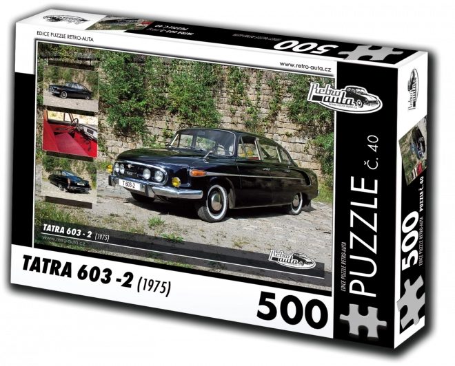 Puzzle Retro-Auta Tatra 603-2