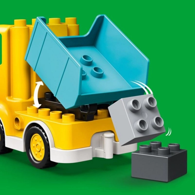 Lego Duplo - Camion e Escavatore cingolato