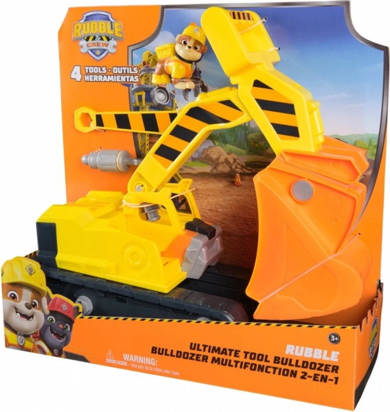 Rubble e la Sua Squadra: Veicolo Deluxe Rubble con Accessori