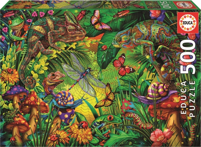 Puzzle Foresta Colorata 500 Pezzi